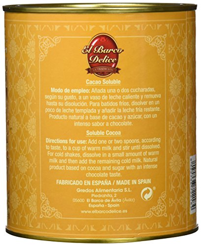 El Barco Delice Cacao Soluble - 500 gr