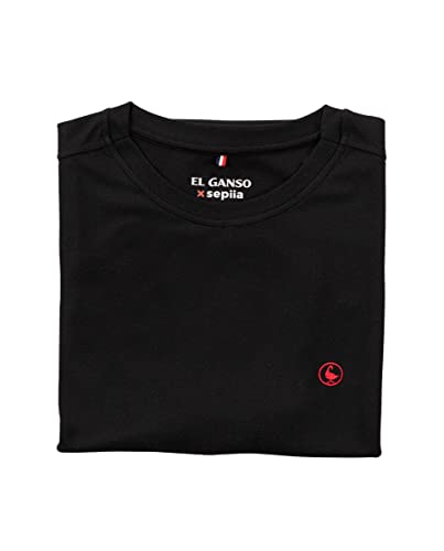 El Ganso Camiseta Sepiia Negra