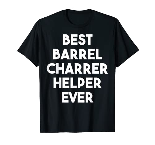 El mejor ayudante de barril Charrer Camiseta