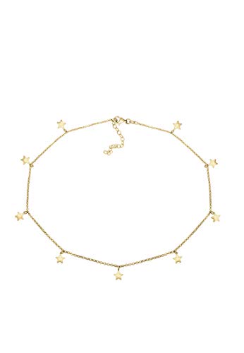 Elli Collares Las estrellas de las gargantillas para damas Astro Look Basic en plata esterlina 925