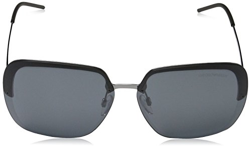 Emporio Armani Earmani 2034 Gafas de Sol, Gunmetal 30106G, 62 Unisex-Adulto