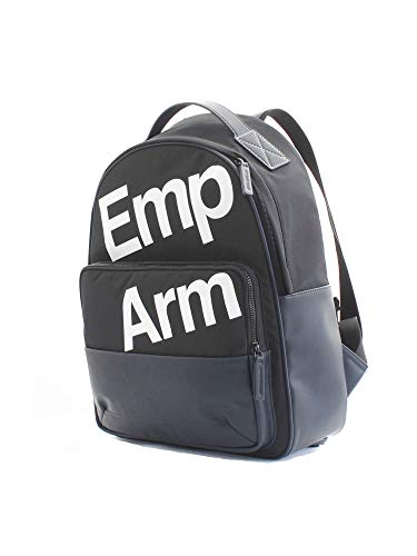 Emporio Armani mochila bolso de hombre en Nylon nuevo blu