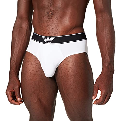 Emporio Armani On-Site Edition Calzoncillos, Hombre, Blanco, S