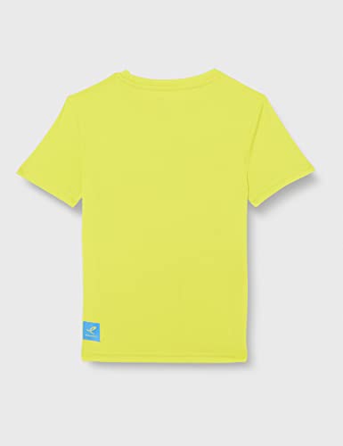 ENERGETICS Derek IV Camiseta, Greenlime/Blueroyal, 140 Unisex niños