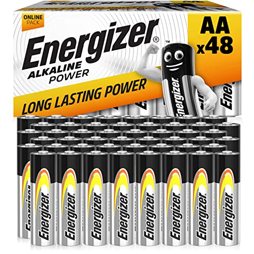 Energizer Baterias AA, 48 Unidades (Exclusivo de Amazon)