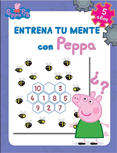 Entrena tu mente con Peppa. 5 años (Peppa Pig. Cuaderno de actividades)