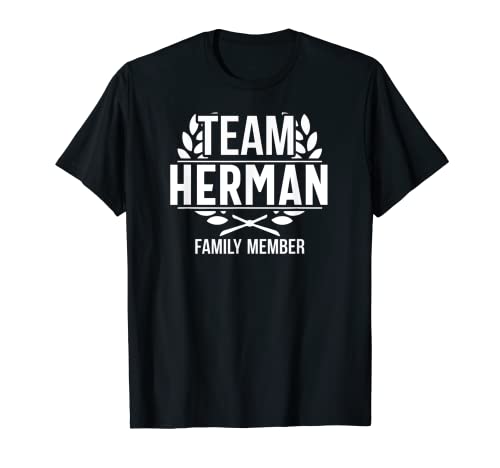 Equipo coincidente Herman Miembro orgulloso de la familia Herman Camiseta