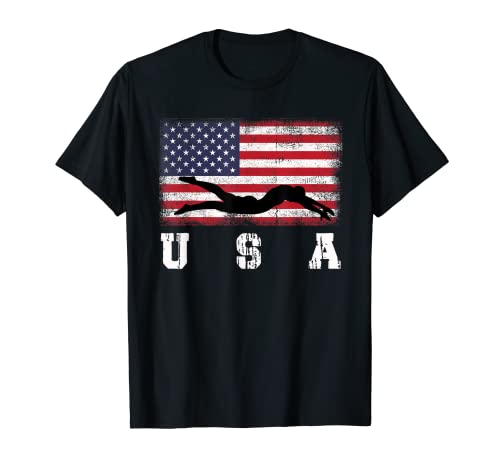 Equipo de natación masculino de Estados Unidos Camiseta