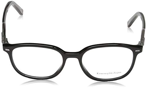Ermenegildo Zegna Brillengestelle EZ5007 Monturas de Gafas, Negro (Schwarz), 51.0 para Hombre