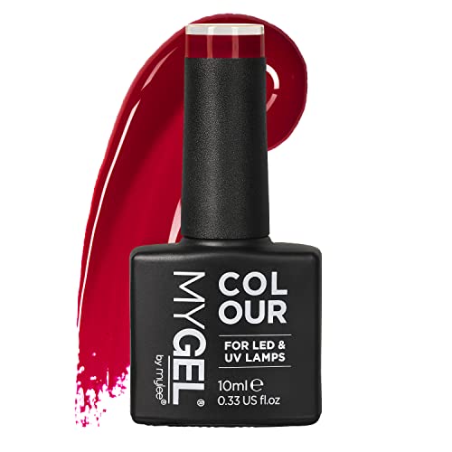 Esmalte de gel para uñas MyGel, de MYLEE (10ml) MG0004 - Kiss Kiss UV / LED Nail Art Manicure Pedicure para uso profesional en el salón y en el hogar - Larga duración y fácil de aplicar