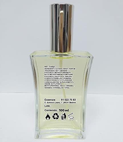 ESSENZIA, H25 Código, Agua de Perfume, Oriental Especiada, Hombres, Vaporizador 100 ml