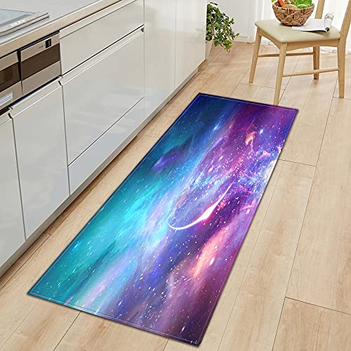 Estera de puerta de entrada nórdica simple cocina dormitorio alfombra baño antideslizante piso pasillo balcón alfombra patrón 3D tatami mat NO.26 60X180cm