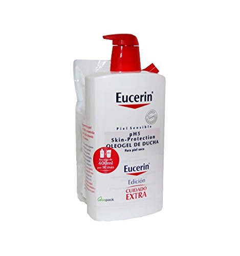 Eucerin Oleogel de Ducha ECOPACK 1 Litro + 400 ml.