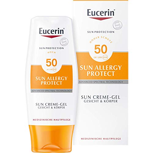 Eucerin Sun Protection Allergy Protect Sun Creme-Gel LSF 50, 150 ml Crema