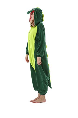 EUFANCE Pijamas Onesies de Animales Adultos, Pijamas Unisex Disfraces de Cosplay Ropa de Dormir Ropa de casa de Halloween Ropa de salón