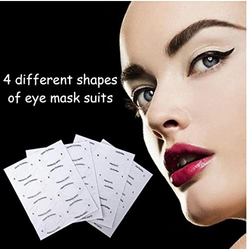 Eyeliner Stencil Tarjetas Set 4pcs Cat Smoky Eyeshadow Plantilla Eyes Liner Eyebrow Makeup Herramienta Kit