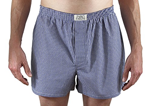 Fabio Farini Calzoncillos Webboxer Hombres Calzoncillos Boxer Ropa Interior Ropa Interior Algodón 4er Pack L