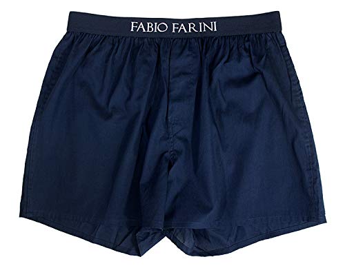 Fabio Farini Calzoncillos Webboxer Hombres Calzoncillos Boxer Ropa Interior Ropa Interior Algodón 4er Pack L