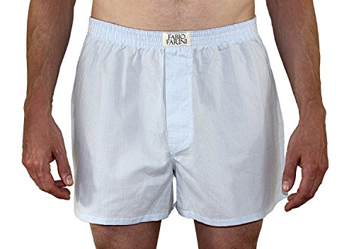 Fabio Farini Calzoncillos Webboxer Hombres Calzoncillos Boxer Ropa Interior Ropa Interior Algodón 4er Pack L