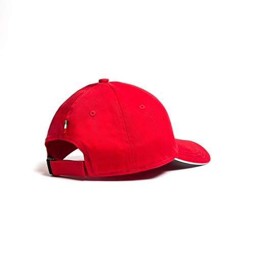 Ferrari Gorra de béisbol oficial 2018 Scuderia Classic Logo rojo para adulto, talla única