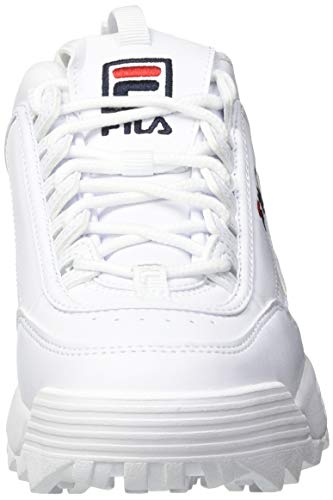 FILA Disruptor kids Zapatilla para Unisex niños, Blanco (White), 35 EU