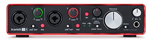 Focusrite Scarlett 2i4 2nd Gen - Interfaz de Audio