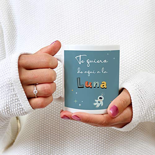 Fotoprix Taza Personalizada con Foto para Papá | Regalo Original día del Padre | Varios diseños Disponibles. (Diseño: Padre 1)