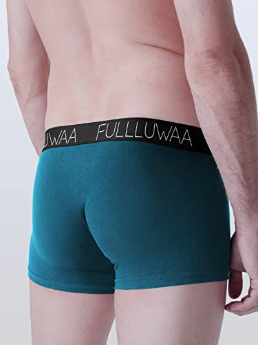 Fullluwaa Bóxer (Pack de 12) Hombre Algodón Calzoncillos-L