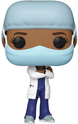 Funko- Pop Heroes Front Line Worker-Female #2 Figura coleccionable, Multicolor (54156)