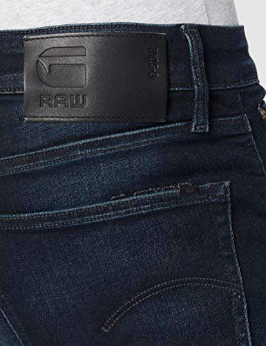 G-STAR RAW, hombres Jeans 3301 Slim , Azul (dk aged 5245-89), 33W / 32L