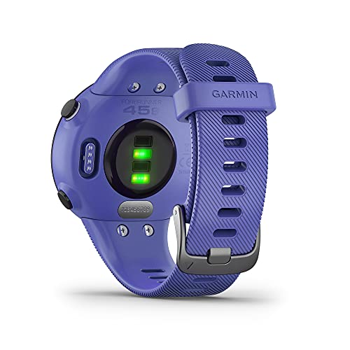 Garmin Forerunner 45S/P Reloj Multisport, Adulto, Unisex, Lila azulado (Iris), S