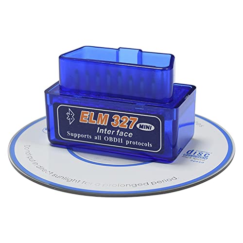 Genérico OBD2 Bluetooth, Mini Lector y Herramienta de análisis y diagnostico ELM 327 obd2 Original escáner Coche realiza Diagnosis Coche multimarca, diagnostico de Errores y Fallos (Mini OBD elm327)