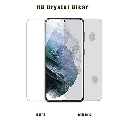 GiiYoon-3 Piezas Protector Pantalla para Samsung Galaxy S21 5G Cristal Templado,[Sin Burbujas] [Alta Definicion] [9H Dureza] Vidrio Templado Ultra Resistent y Transparent