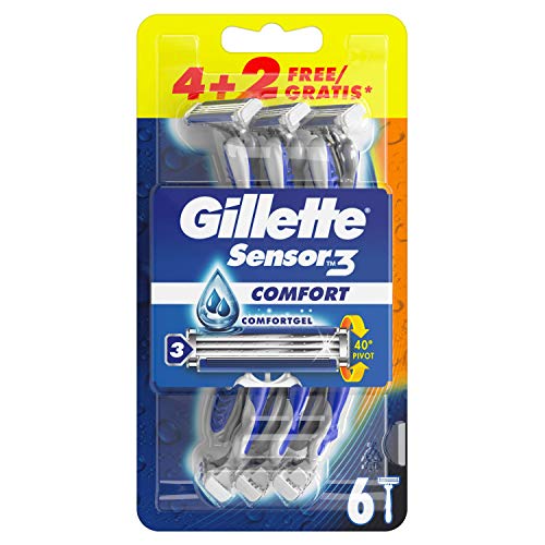 Gilette Sensor3 Comfort Disposable Blade For Men 90 g