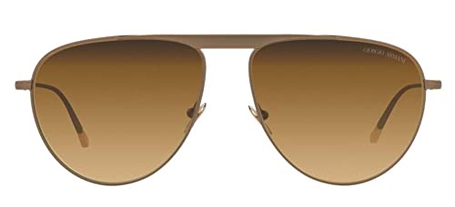 Giorgio Armani Gafas de Sol AR 6131 Matte Bronze/Light Brown Shaded 58/15/145 hombre