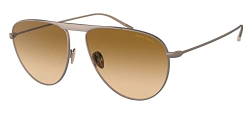 Giorgio Armani Gafas de Sol AR 6131 Matte Bronze/Light Brown Shaded 58/15/145 hombre