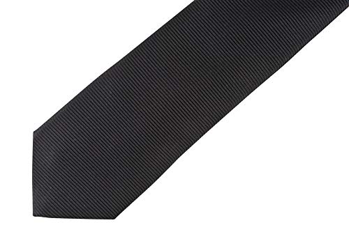 Givenchy Corbata para hombre, diseño a rayas, color negro