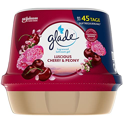 GLADE GEL AMBIENT.BAÑO PEONIA Y CEREZA