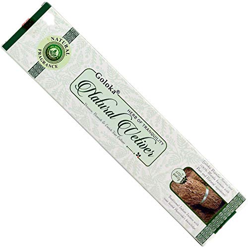 Goloka Natural Vetiver Incense Sticks