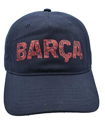 Gorra FCB Mosaico Nº 8 Navy niño FC. Barcelona – Producto con Licencia – 100% Acrilico – Talla niño S/M Ajustable