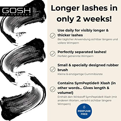 Gosh GROWTH mascara the secret of longer lashes #black 10 ml