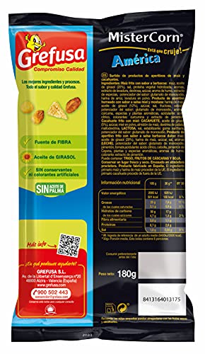 Grefusa Mistercorn América, 180g