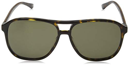 GUCCI GG0016S-003 Gafas de sol, Havana, 58 para Hombre