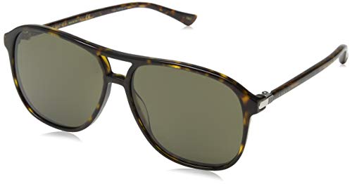 GUCCI GG0016S-003 Gafas de sol, Havana, 58 para Hombre