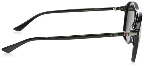 GUCCI GG0016S-006 Gafas de sol, Negro, 58 para Hombre