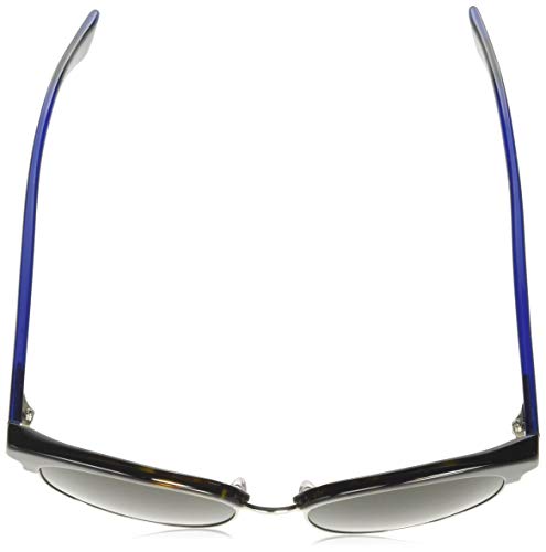 GUCCI GG0056S-004 Gafas de sol, Havana/Plata/Azul/Rojo, 54 Unisex