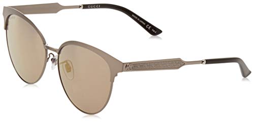 GUCCI GG0074SK-005 Gafas de sol, Rutenio, 58 para Mujer