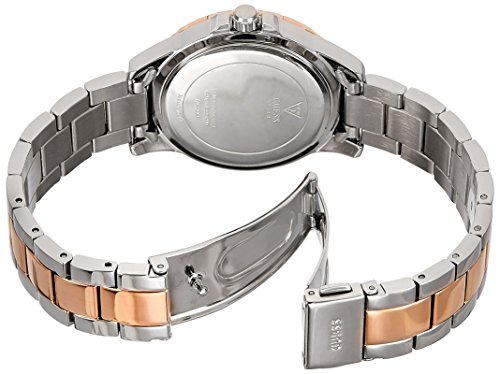 Guess Reloj Analogico para Mujer de Cuarzo con Correa en Acero Inoxidable W0443L4