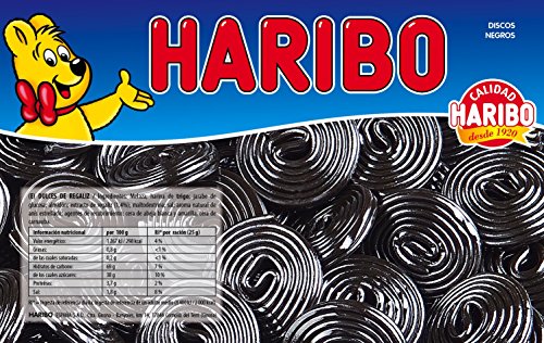 Haribo Discos Negros (2kg)