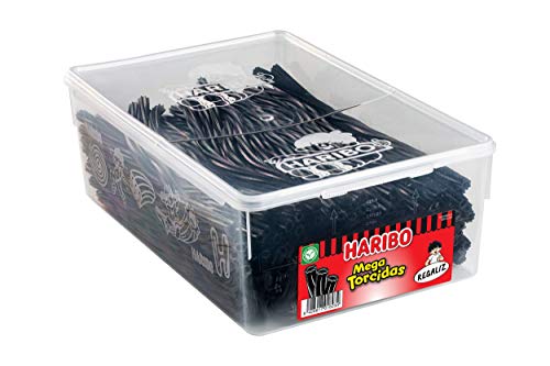 Haribo Mega Torcidas Negras (200u)